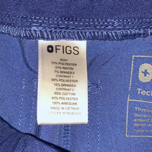 Gently Loved Authentic Technical Collection Zamora Jogger Scrub Pants by FIGS…. - Picture 5 of 10